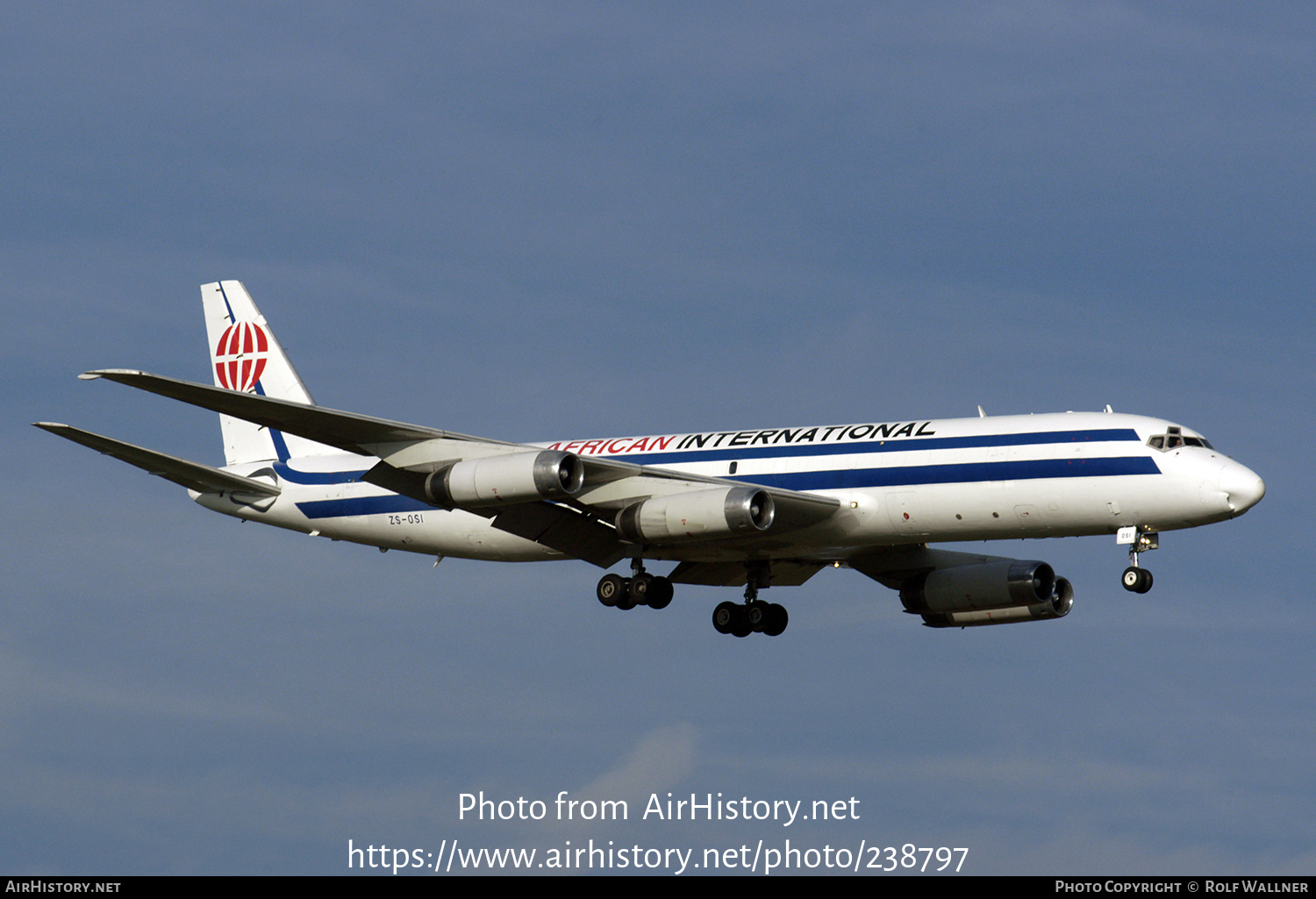 Aircraft Photo of ZS-OSI | McDonnell Douglas DC-8-62(F) | African International Airways | AirHistory.net #238797