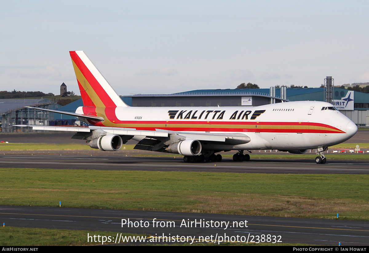 Aircraft Photo of N793CK | Boeing 747-222B(SF) | Kalitta Air | AirHistory.net #238832