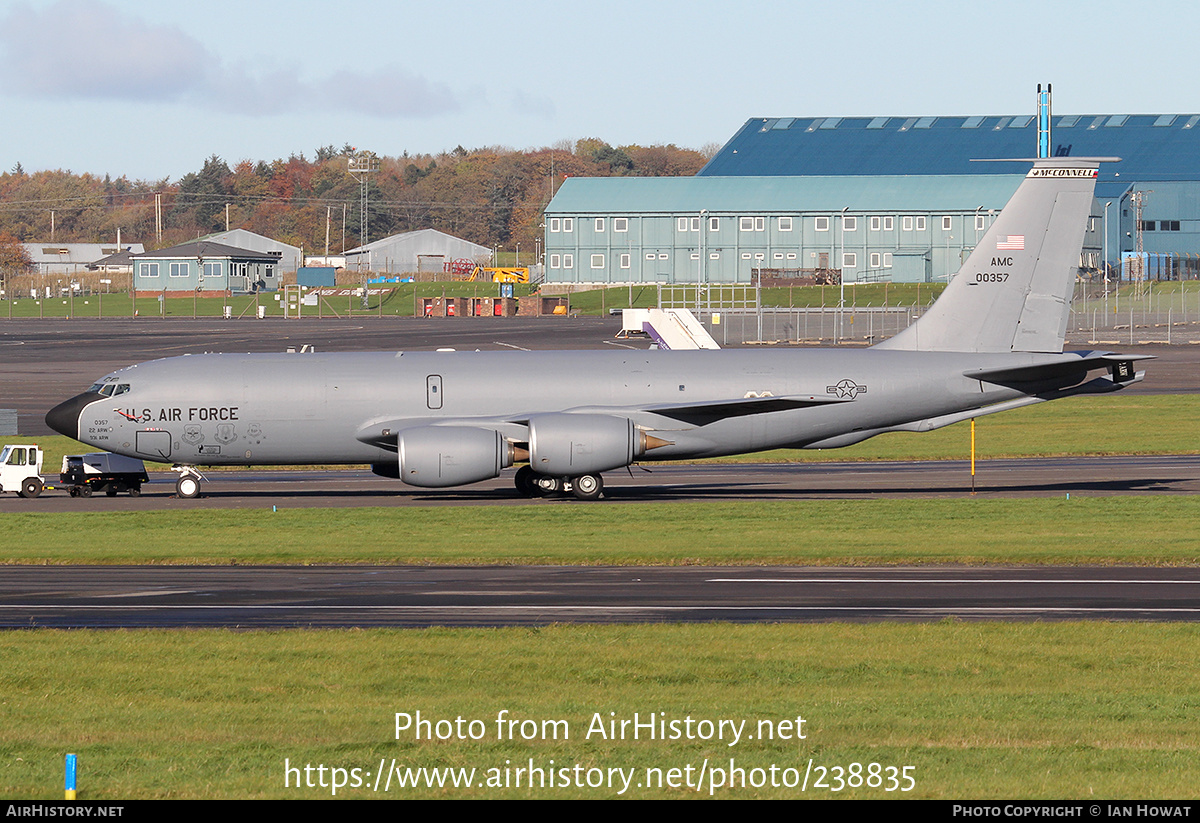 Aircraft Photo of 60-0357 / 00357 | Boeing KC-135R Stratotanker | USA - Air Force | AirHistory.net #238835