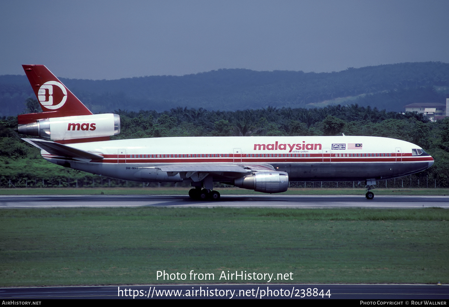 Aircraft Photo of 9M-MAT | McDonnell Douglas DC-10-30 | Malaysian Airline System - MAS | AirHistory.net #238844