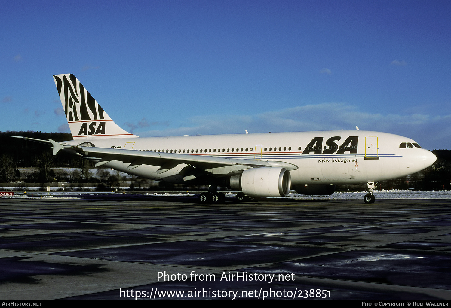 Aircraft Photo of 5Y-VIP | Airbus A310-308 | African Safari Airways - ASA | AirHistory.net #238851