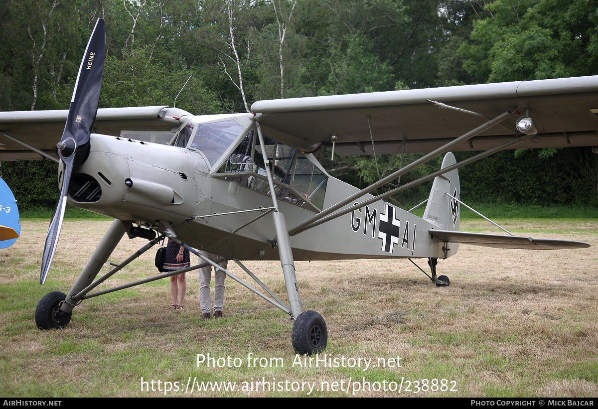 Aircraft Photo of G-STCH | Fieseler Fi 156A-1 Storch | Germany - Air Force | AirHistory.net #238882