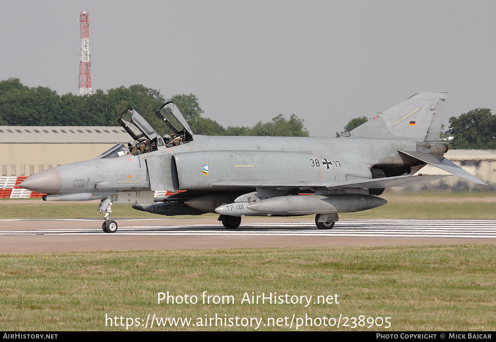 Aircraft Photo of 3817 | McDonnell Douglas F-4F Phantom II | Germany - Air Force | AirHistory.net #238905