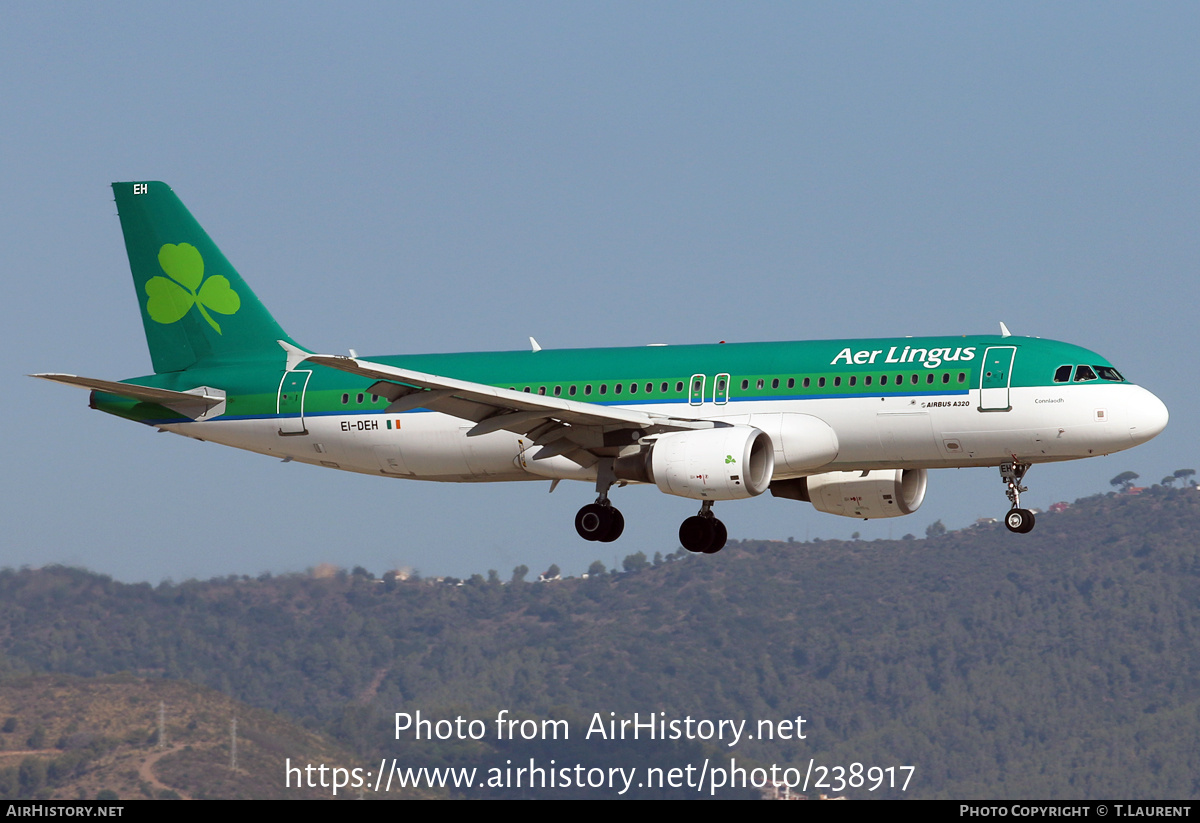 Aircraft Photo of EI-DEH | Airbus A320-214 | Aer Lingus | AirHistory.net #238917