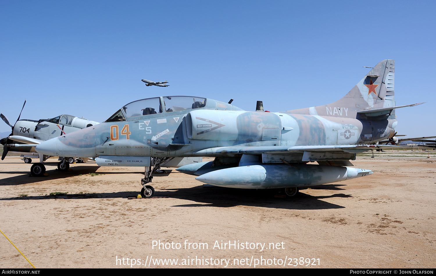 Aircraft Photo of 154342 | Douglas TA-4J Skyhawk | USA - Navy | AirHistory.net #238921