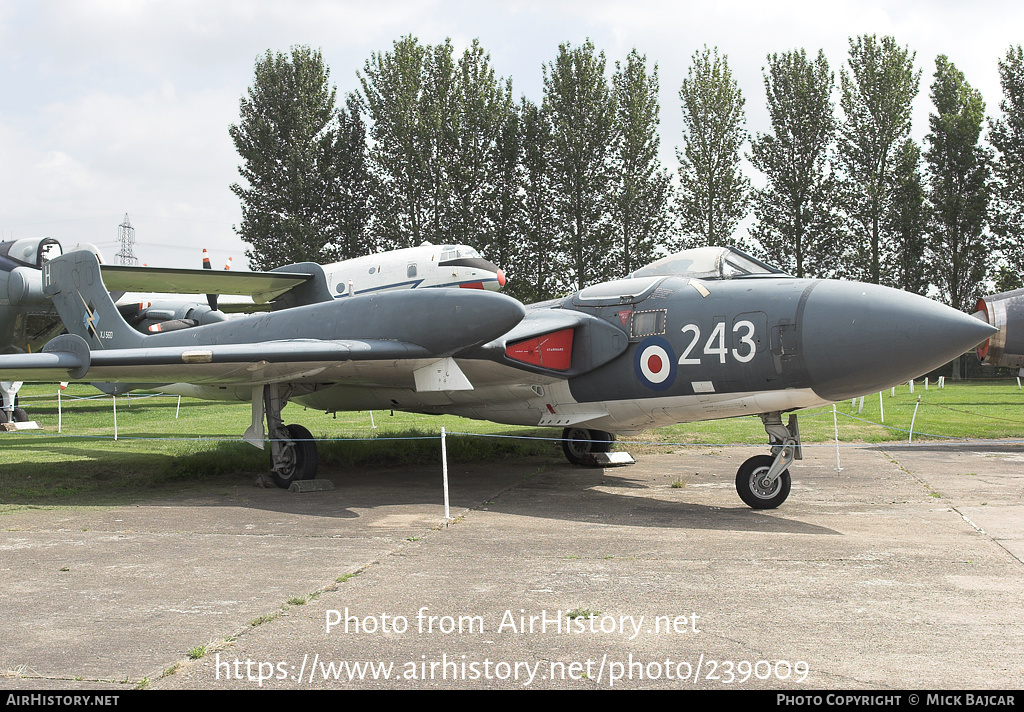 Aircraft Photo of XJ560 | De Havilland D.H. 110 Sea Vixen FAW2 | UK - Navy | AirHistory.net #239009