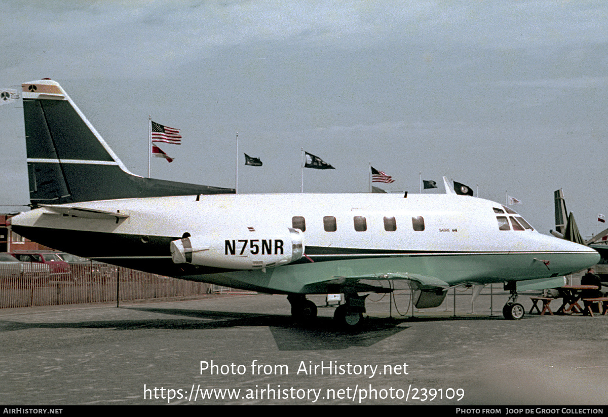 Aircraft Photo of N75NR | North American Rockwell NA-370 Sabreliner 70 | AirHistory.net #239109