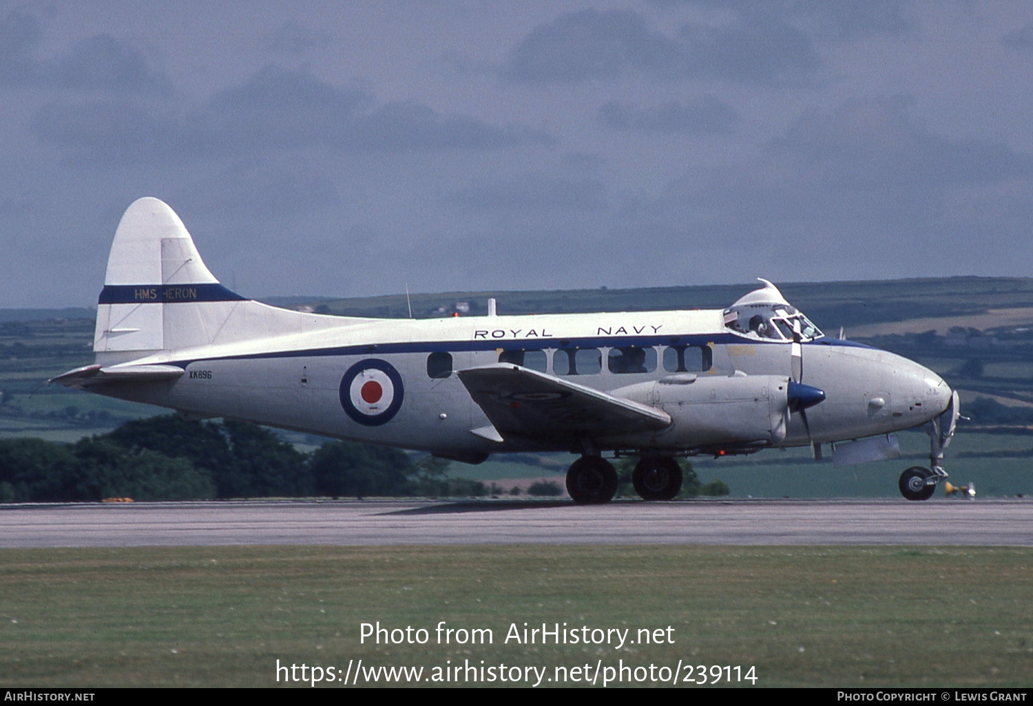 Aircraft Photo of XK896 | De Havilland D.H. 104 Sea Devon C20 | UK - Navy | AirHistory.net #239114