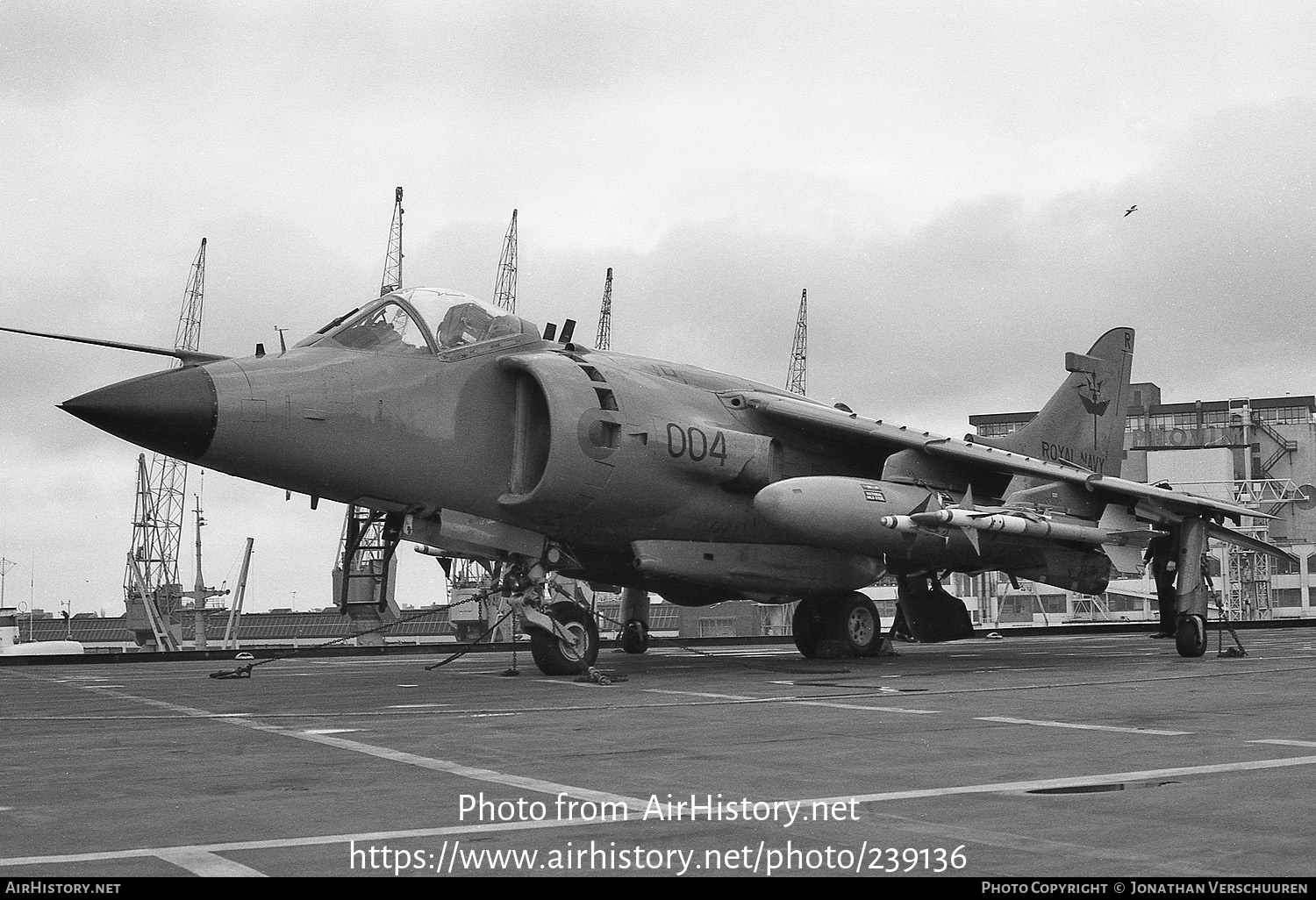 Aircraft Photo of XZ494 | British Aerospace Sea Harrier FRS1 | UK - Navy | AirHistory.net #239136