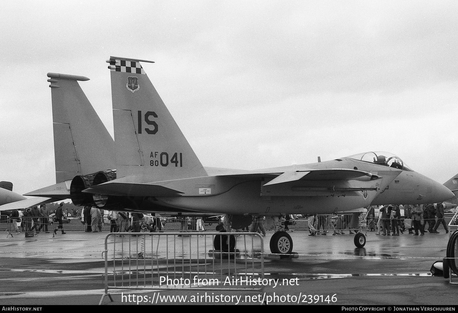 Aircraft Photo of 80-0041 / AF80-041 | McDonnell Douglas F-15C Eagle | USA - Air Force | AirHistory.net #239146