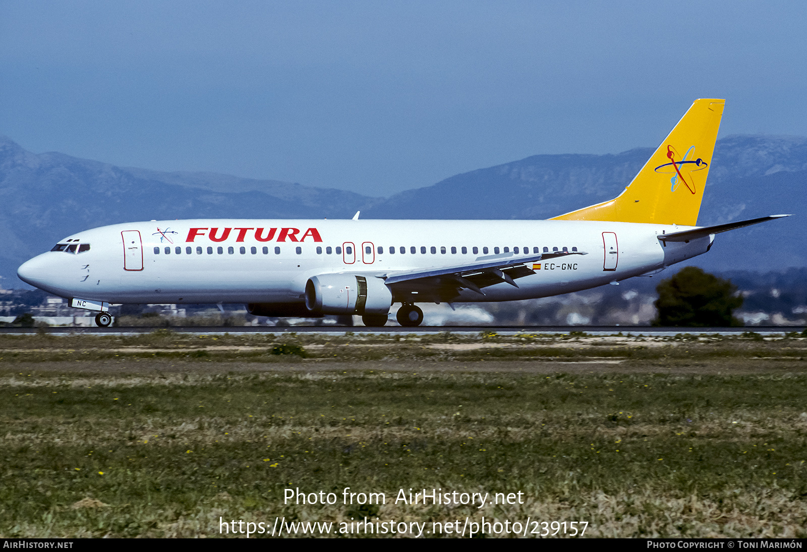 Aircraft Photo of EC-GNC | Boeing 737-46B | Futura International Airways | AirHistory.net #239157