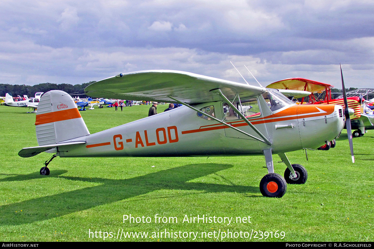 Aircraft Photo of G-ALOD | Cessna 140 | AirHistory.net #239169