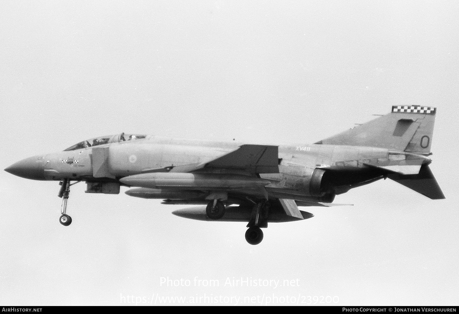 Aircraft Photo of XV411 | McDonnell Douglas F-4M Phantom FGR2 | UK - Air Force | AirHistory.net #239200