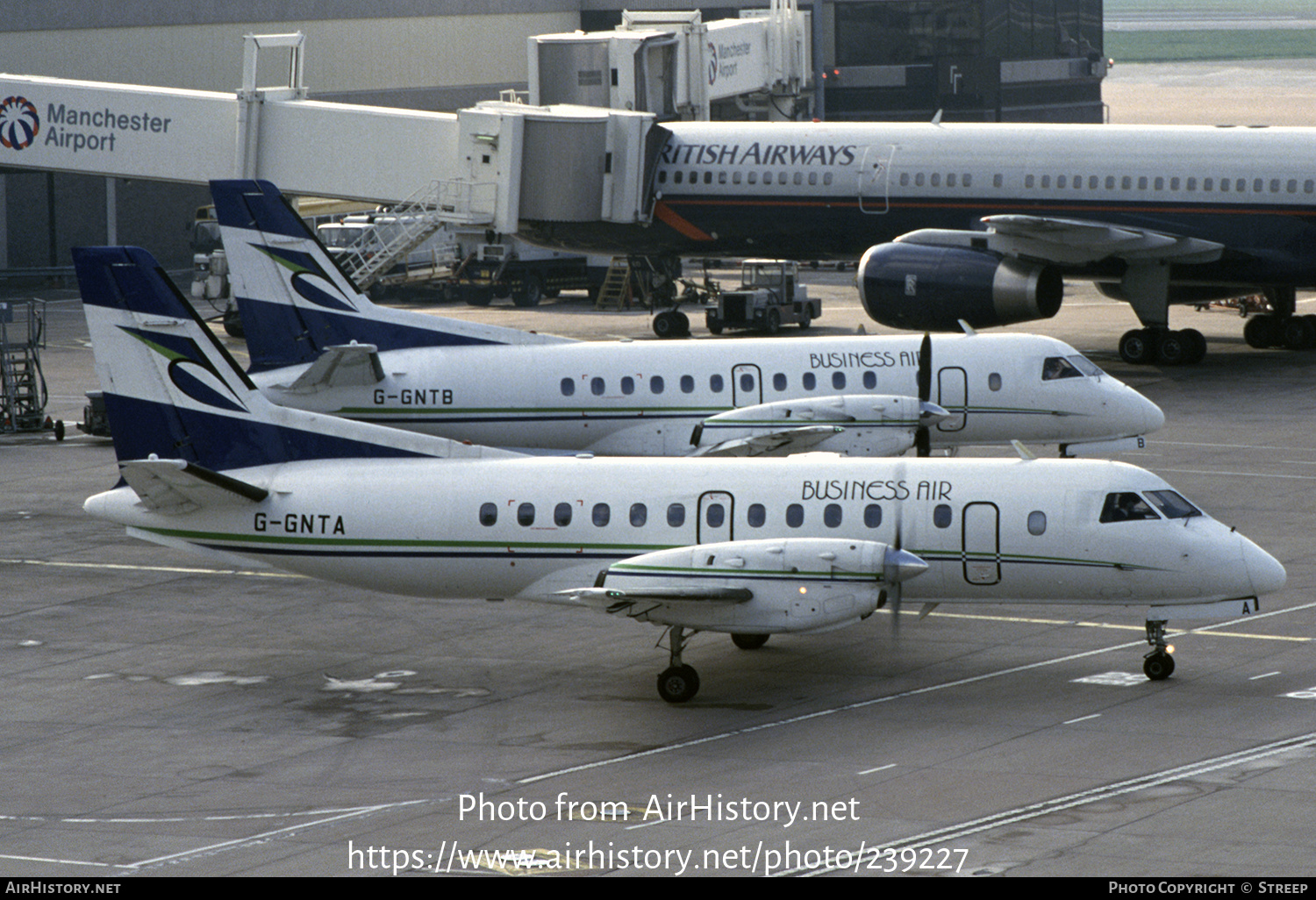 Aircraft Photo of G-GNTA | Saab-Fairchild SF-340A(QC) | Business Air | AirHistory.net #239227