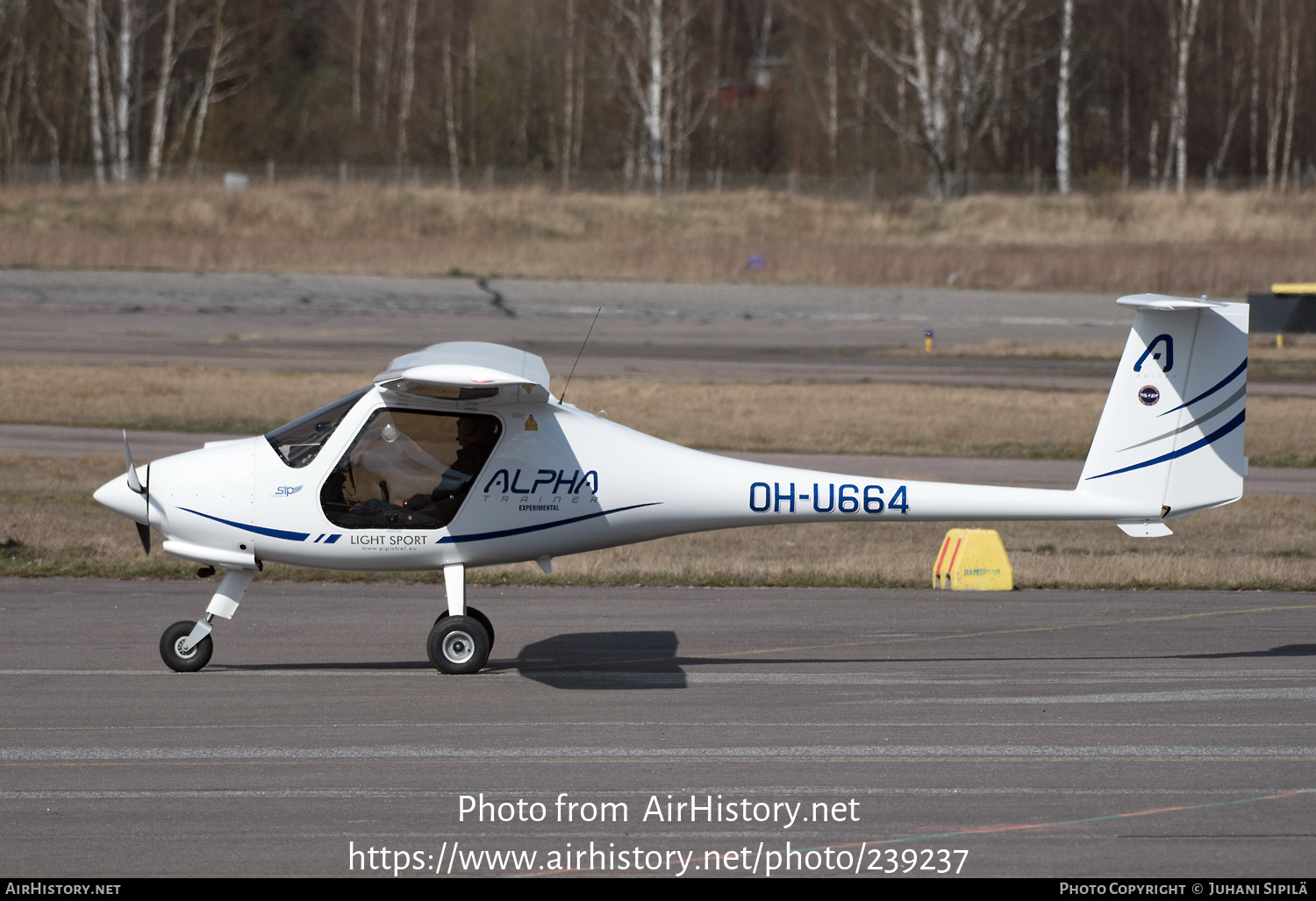 Aircraft Photo of OH-U664 | Pipistrel Alpha Trainer | Suomen Ilmailupalvelut | AirHistory.net #239237