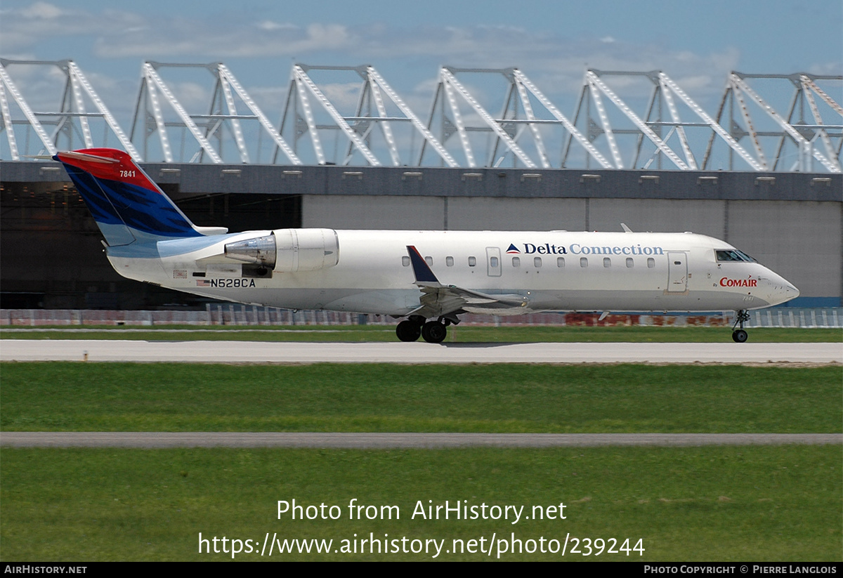 Aircraft Photo of N528CA | Bombardier CRJ-200ER (CL-600-2B19) | Delta Connection | AirHistory.net #239244