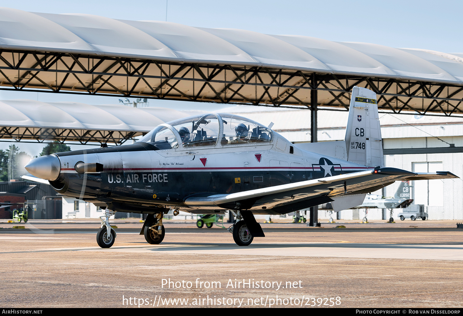 Aircraft Photo of 04-3748 / AF04-748 | Raytheon T-6A Texan II | USA - Air Force | AirHistory.net #239258