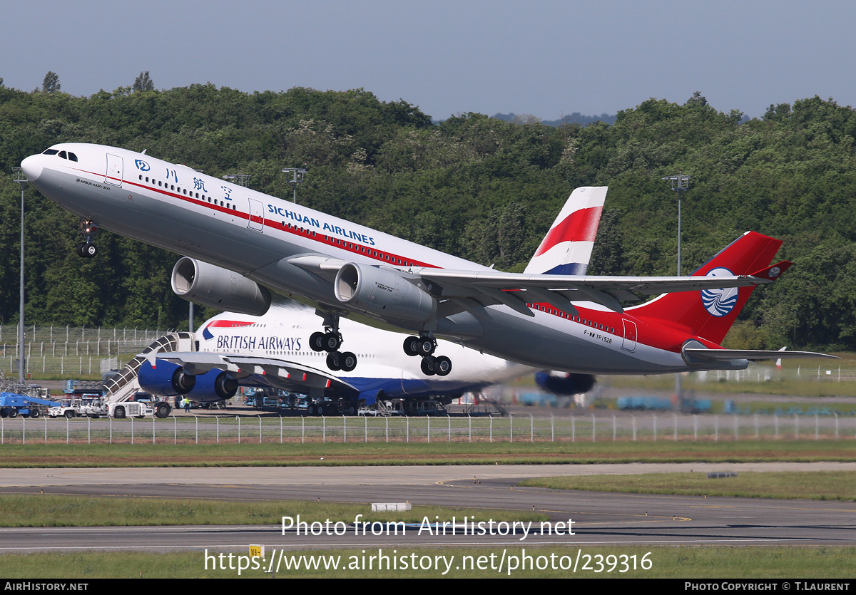 Aircraft Photo of F-WWYP | Airbus A330-343 | Sichuan Airlines | AirHistory.net #239316