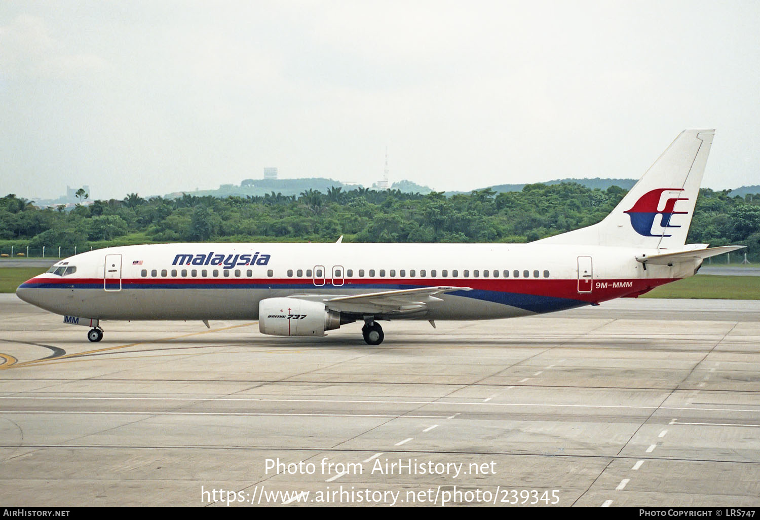 Aircraft Photo of 9M-MMM | Boeing 737-4H6 | Malaysia Airlines | AirHistory.net #239345