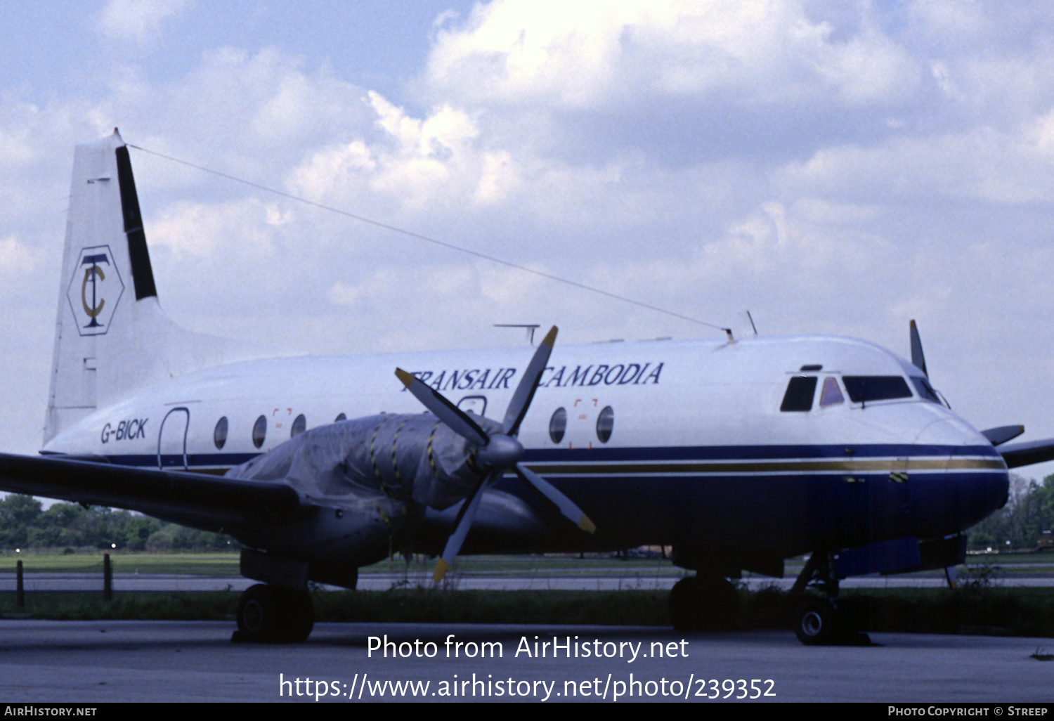 Aircraft Photo of G-BICK | British Aerospace BAe-748 Srs2B/FAA | Transair Cambodia | AirHistory.net #239352