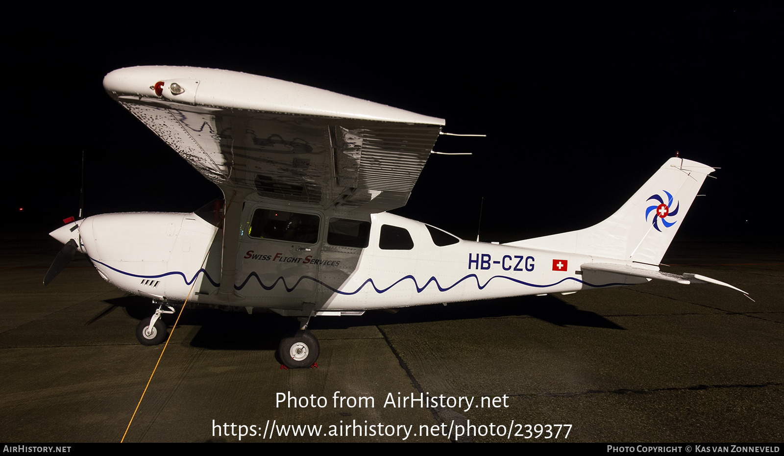 Aircraft Photo of HB-CZG | Cessna T206H Turbo Stationair TC | Swiss Flight Services | AirHistory.net #239377