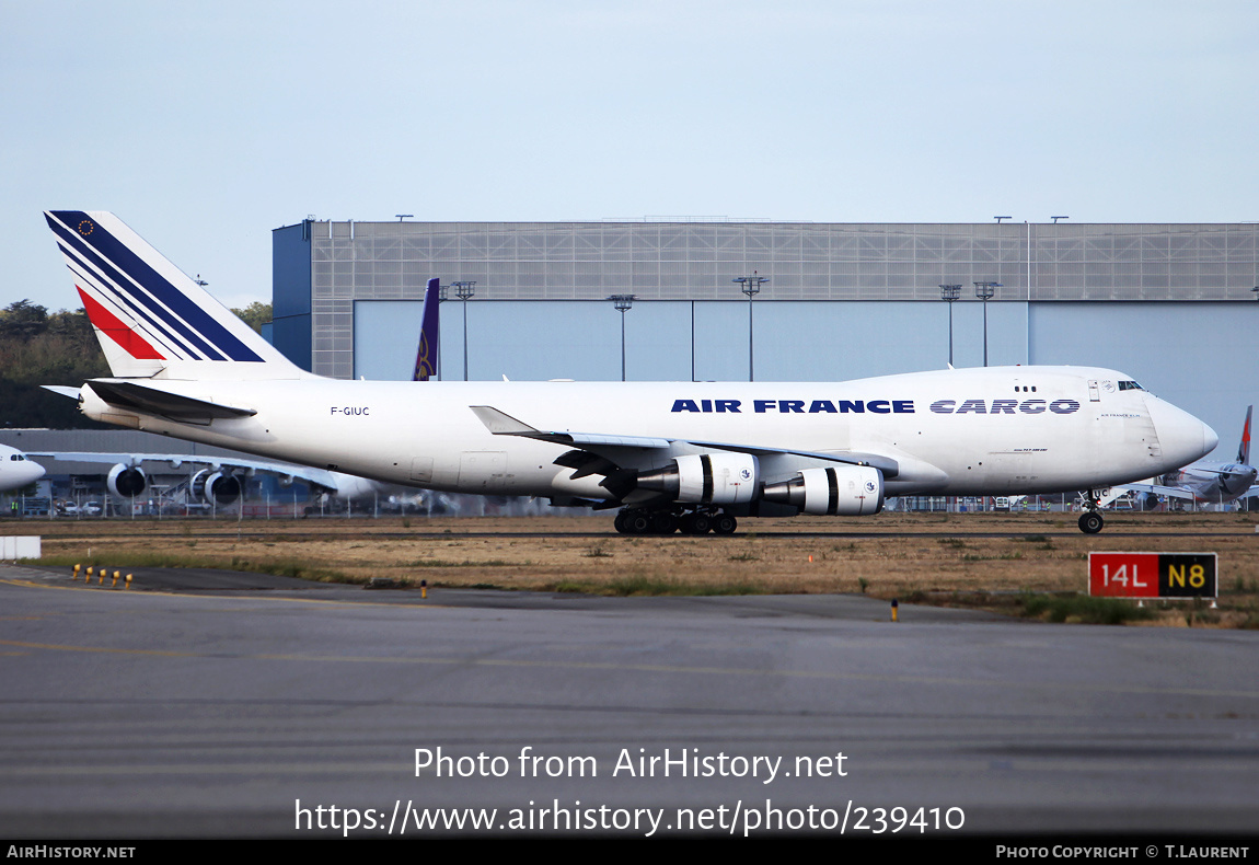 Aircraft Photo of F-GIUC | Boeing 747-428F/ER/SCD | Air France Cargo | AirHistory.net #239410