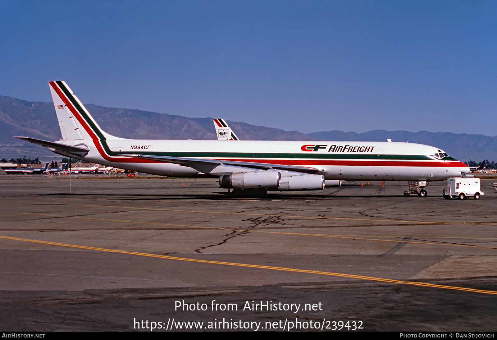 Aircraft Photo of N994CF | McDonnell Douglas DC-8-62(F) | CF AirFreight | AirHistory.net #239432