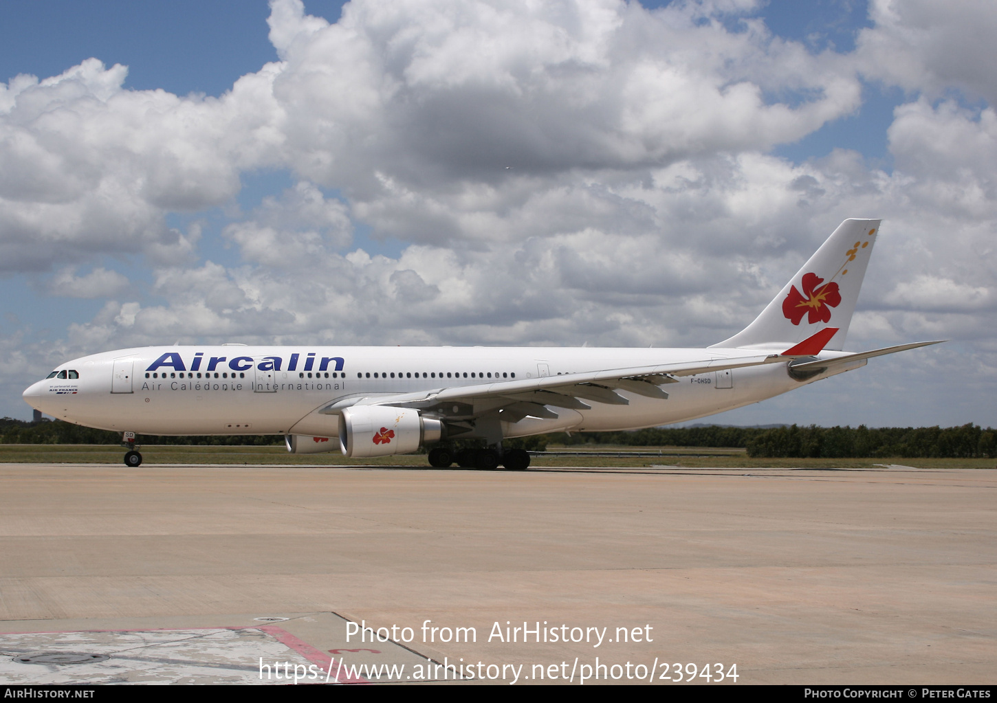 Aircraft Photo of F-OHSD | Airbus A330-202 | Aircalin - Air Calédonie International | AirHistory.net #239434