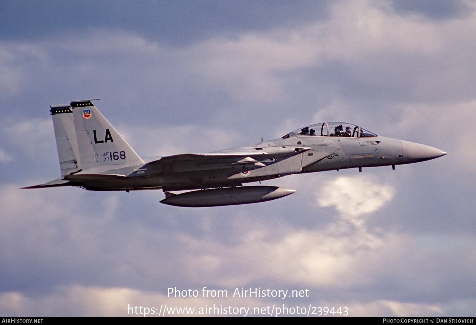 Aircraft Photo of 77-0168 / AF77168 | McDonnell Douglas F-15B Eagle | USA - Air Force | AirHistory.net #239443