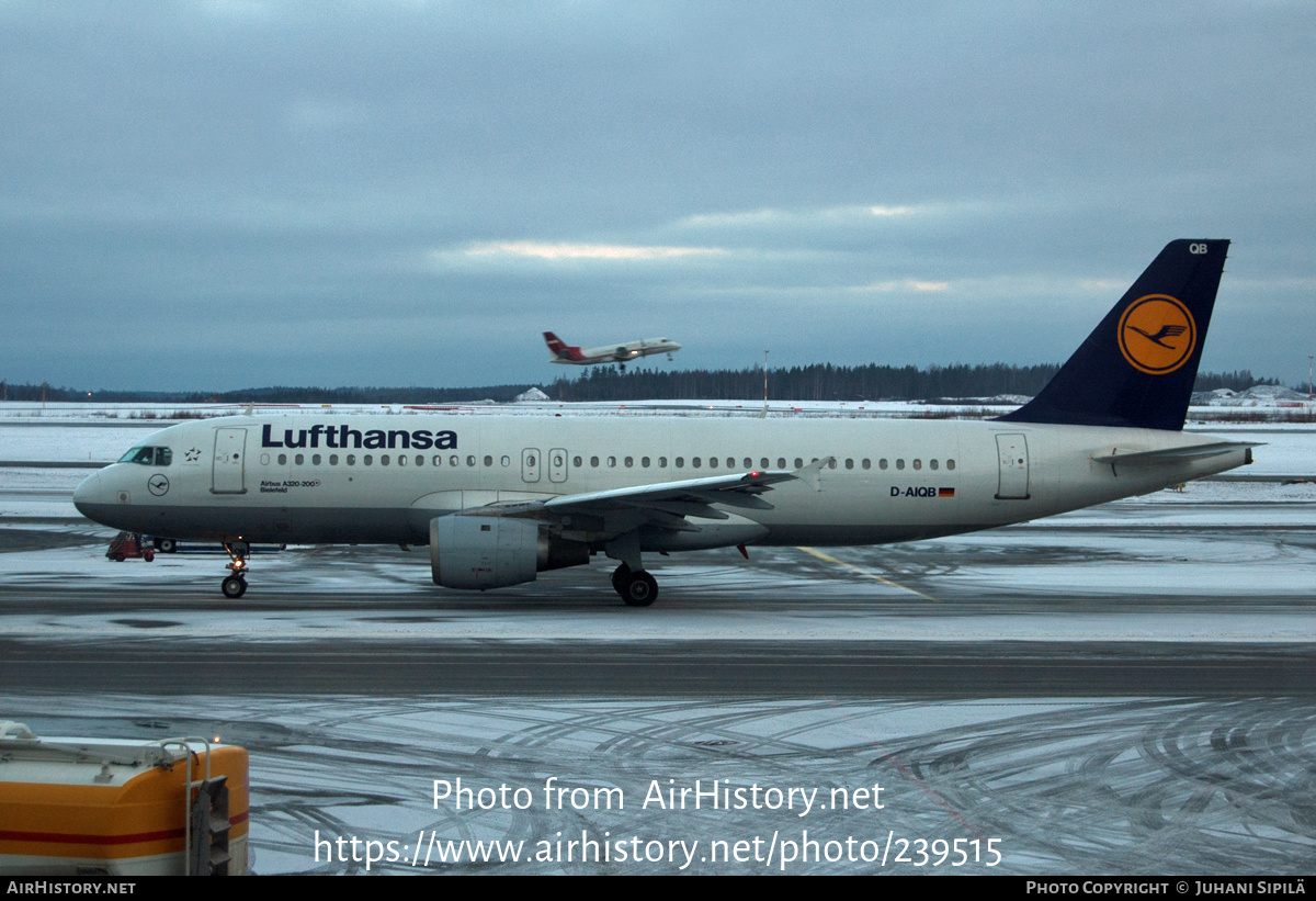 Aircraft Photo of D-AIQB | Airbus A320-211 | Lufthansa | AirHistory.net #239515