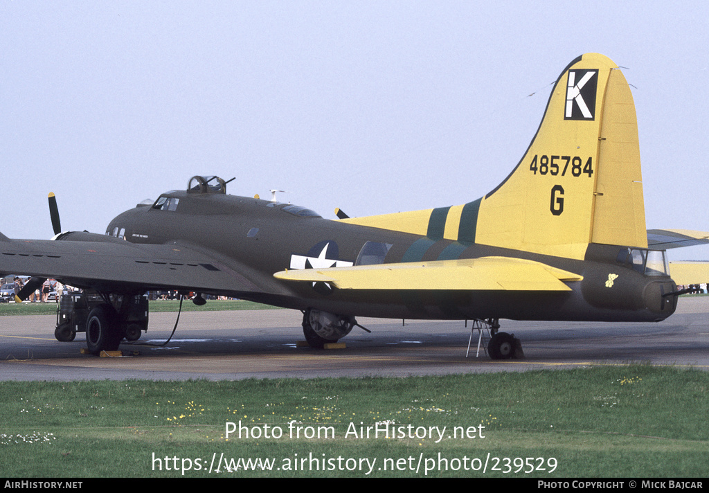 Aircraft Photo of G-BEDF / 485784 | Boeing B-17G Flying Fortress | USA - Air Force | AirHistory.net #239529