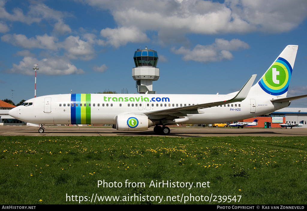 Aircraft Photo of PH-HZG | Boeing 737-8K2 | Transavia | AirHistory.net #239547