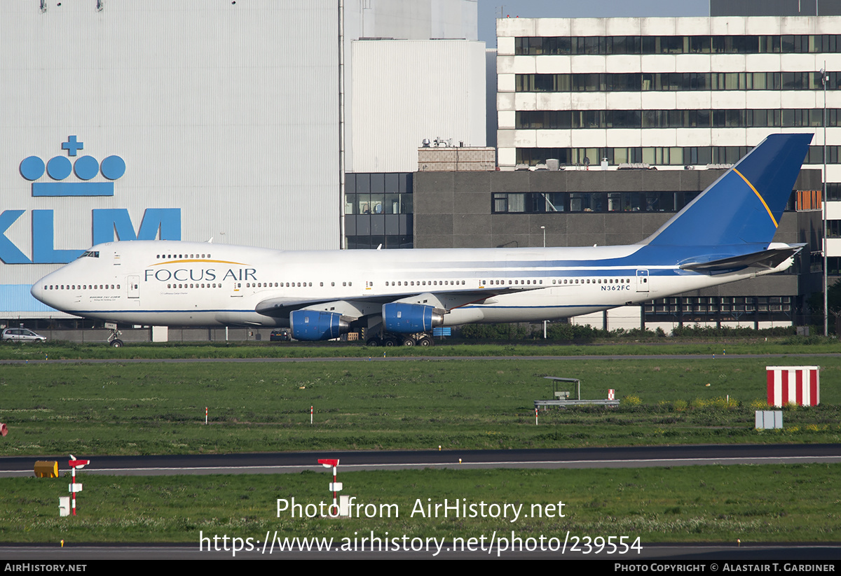 Aircraft Photo of N362FC | Boeing 747-236B(SF) | Focus Air | AirHistory.net #239554