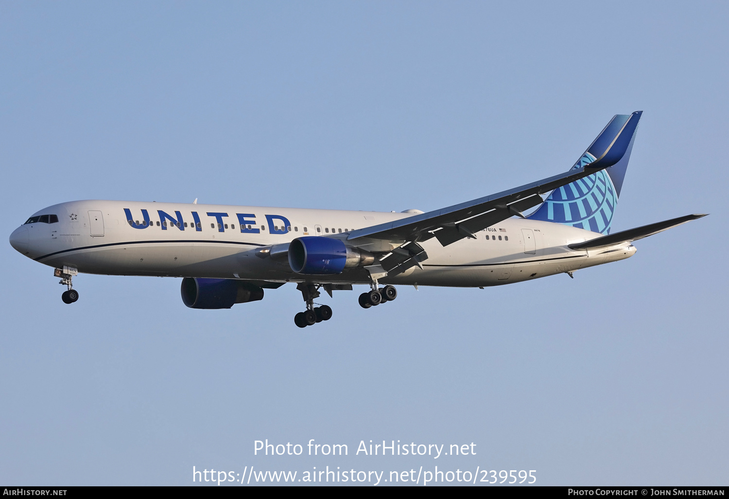 Aircraft Photo of N676UA | Boeing 767-322/ER | United Airlines | AirHistory.net #239595