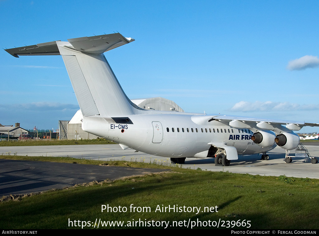 Aircraft Photo of EI-CMS | British Aerospace BAe-146-200 | Air France | AirHistory.net #239665