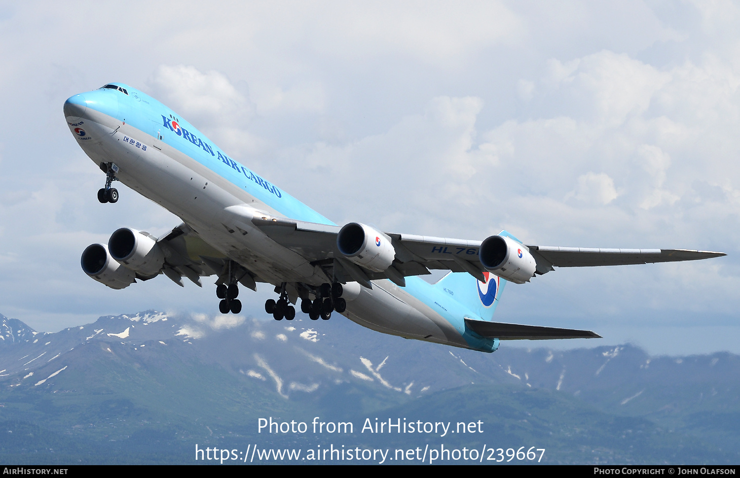 Aircraft Photo of HL7610 | Boeing 747-8HTF/SCD | Korean Air Cargo | AirHistory.net #239667