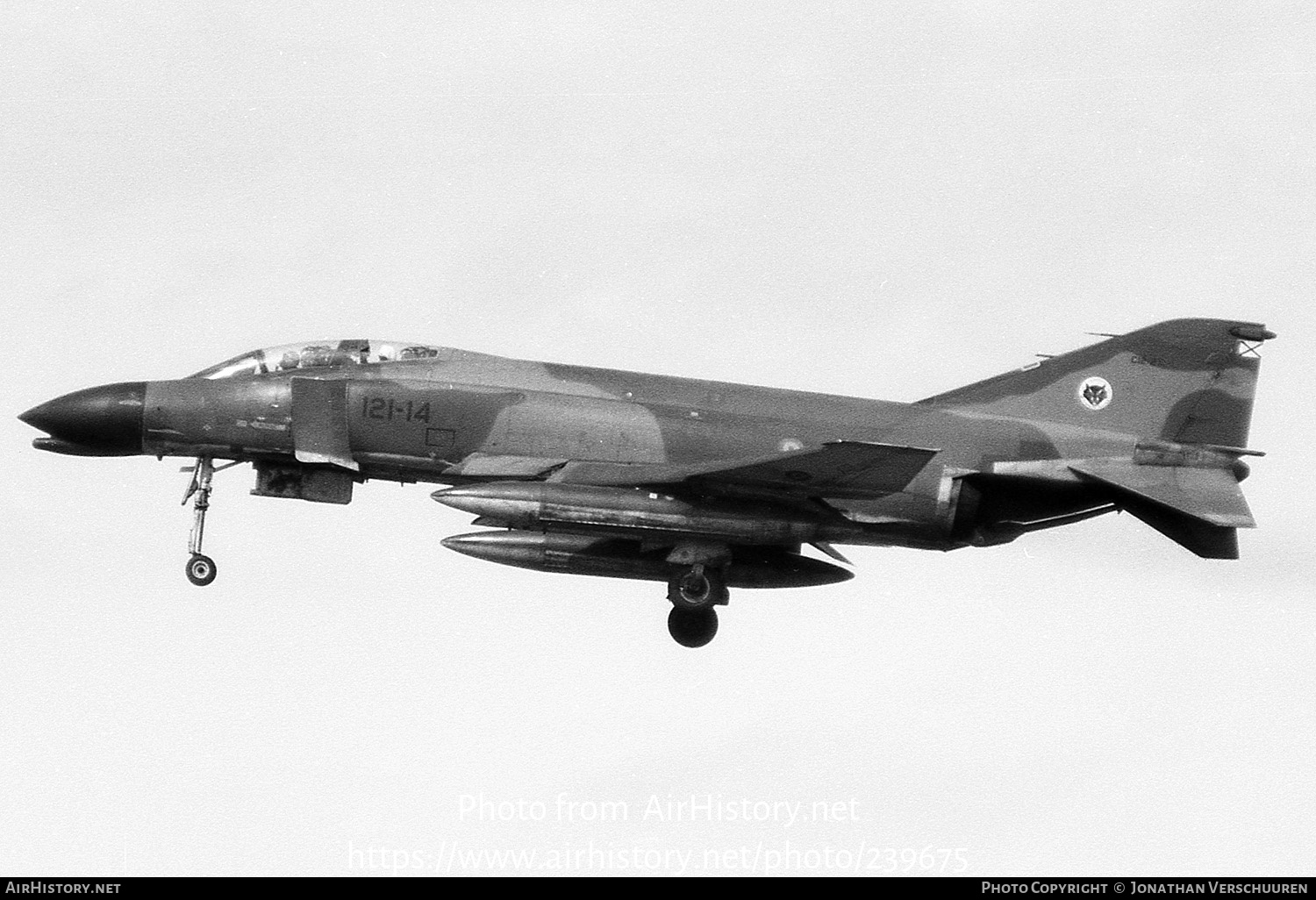 Aircraft Photo of C12-27 | McDonnell F-4C Phantom II | Spain - Air Force | AirHistory.net #239675