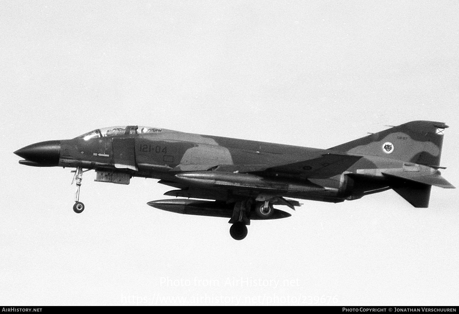 Aircraft Photo of C12-07 | McDonnell F-4C Phantom II | Spain - Air Force | AirHistory.net #239676