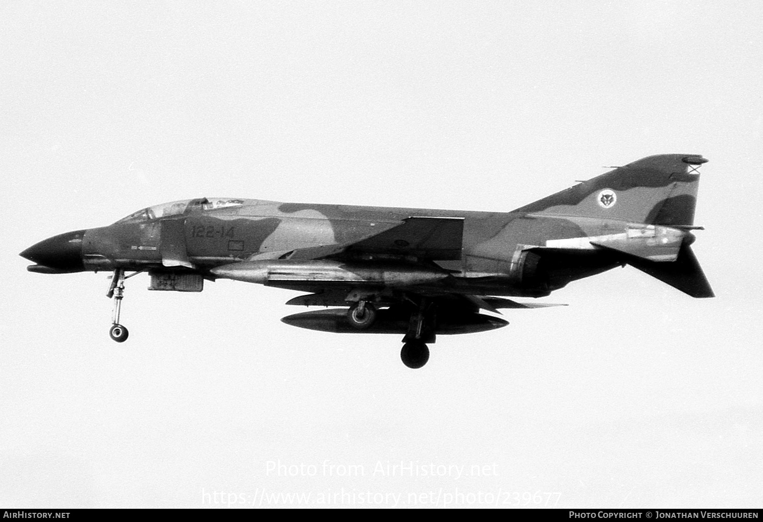 Aircraft Photo of C12-28 | McDonnell F-4C Phantom II | Spain - Air Force | AirHistory.net #239677