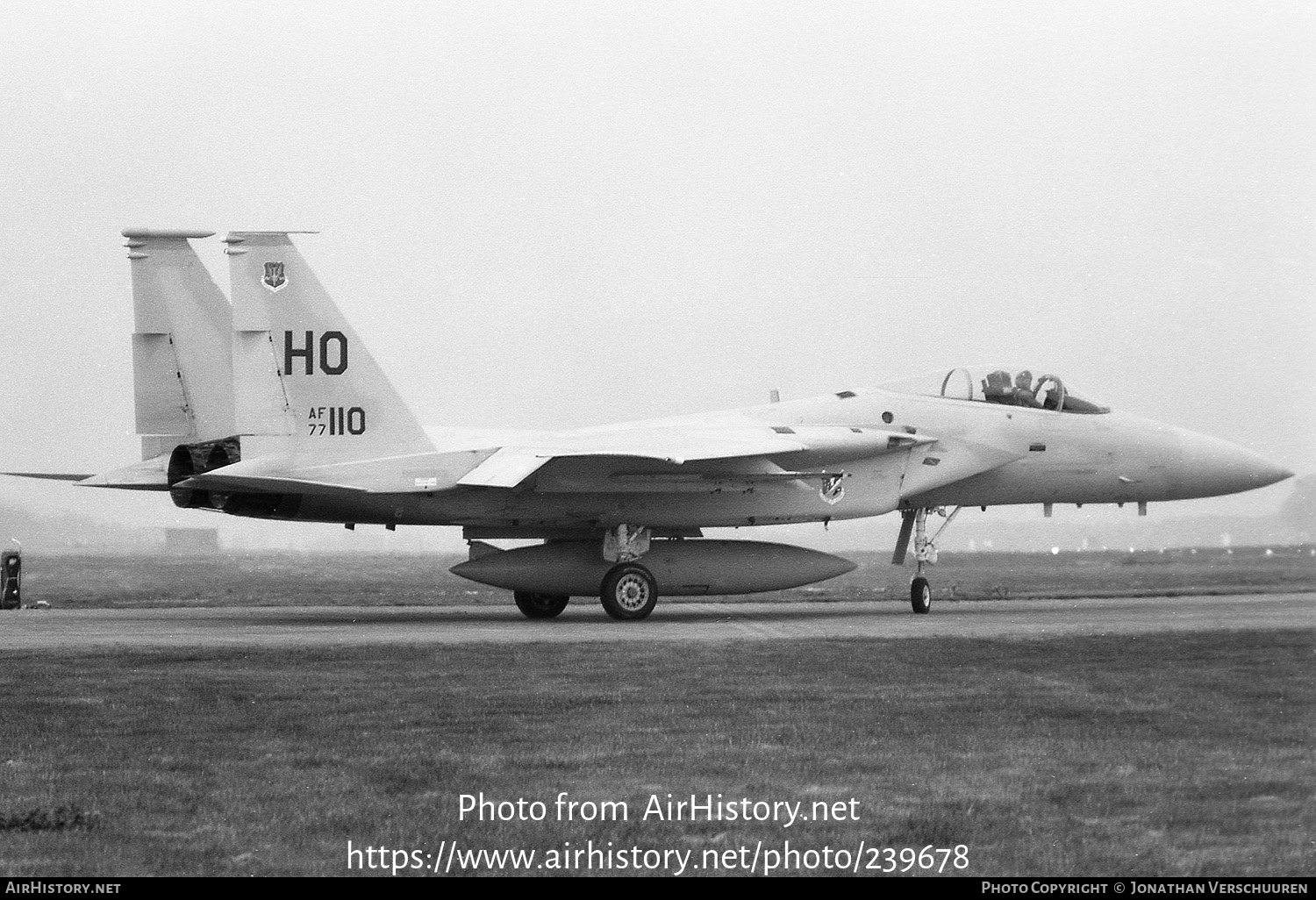 Aircraft Photo of 77-0110 / AF77-110 | McDonnell Douglas F-15A Eagle | USA - Air Force | AirHistory.net #239678