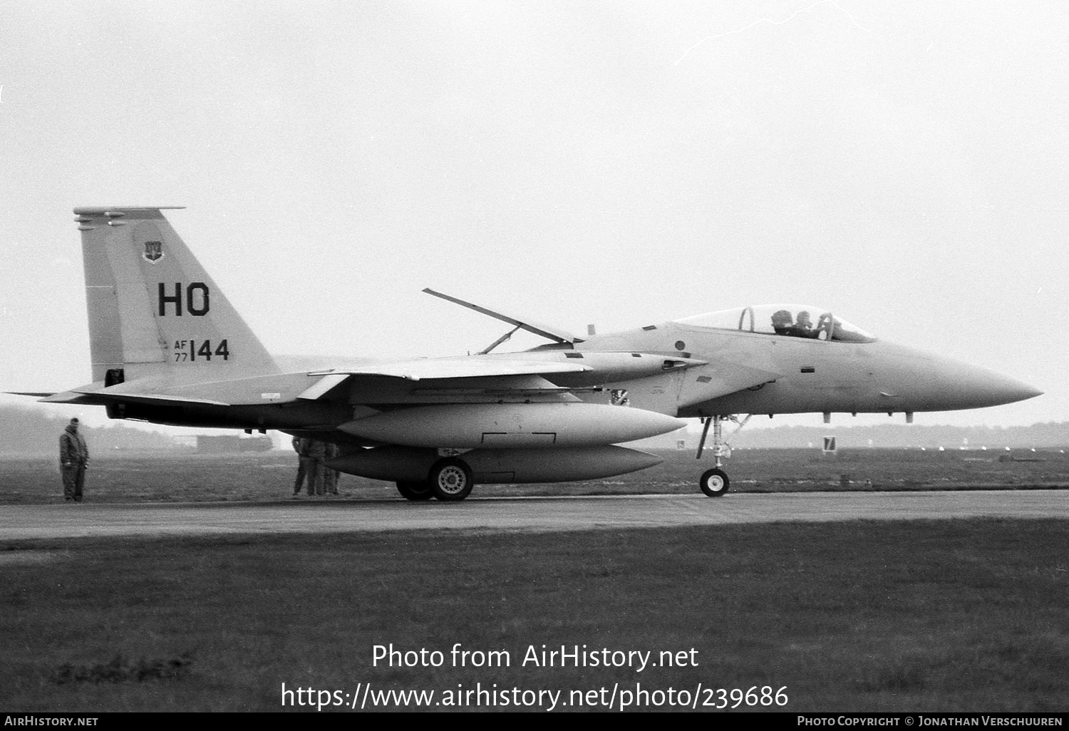 Aircraft Photo of 77-0144 / AF77-144 | McDonnell Douglas F-15A Eagle | USA - Air Force | AirHistory.net #239686