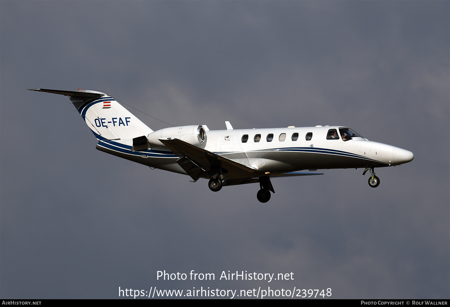 Aircraft Photo of OE-FAF | Cessna 525A CitationJet CJ2 | AirHistory.net #239748