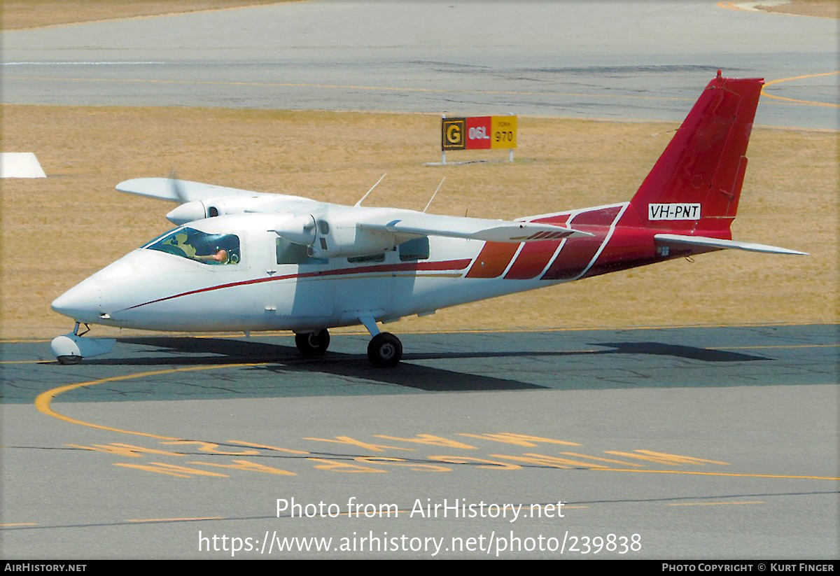 Aircraft Photo of VH-PNT | Partenavia P-68B | AirHistory.net #239838