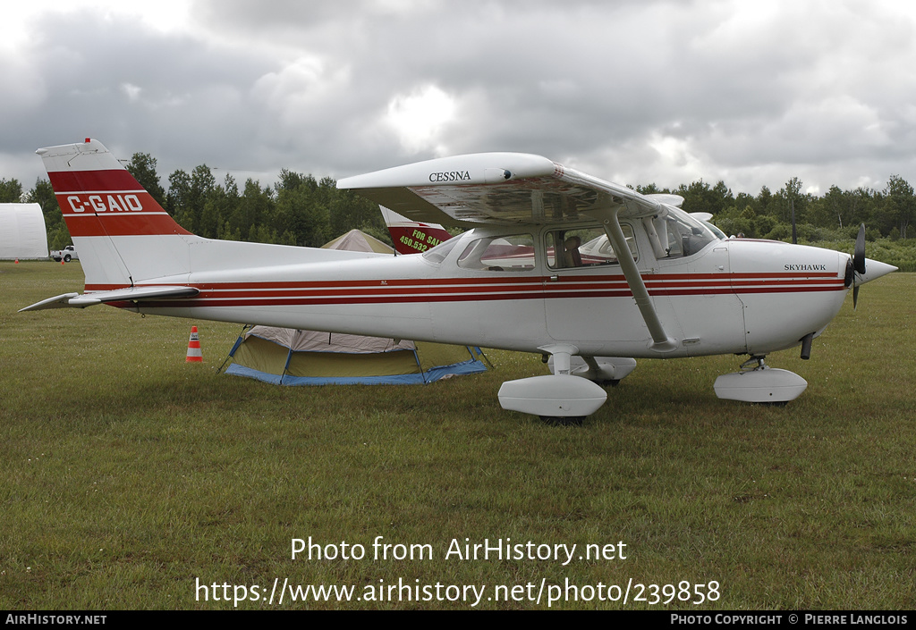 Aircraft Photo of C-GAIO | Cessna 172N Skyhawk II | AirHistory.net #239858