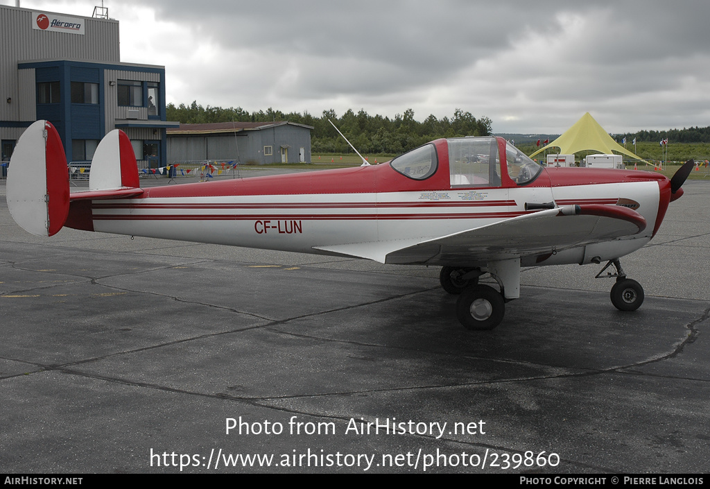 Aircraft Photo of CF-LUN | Erco 415DX Ercoupe | AirHistory.net #239860