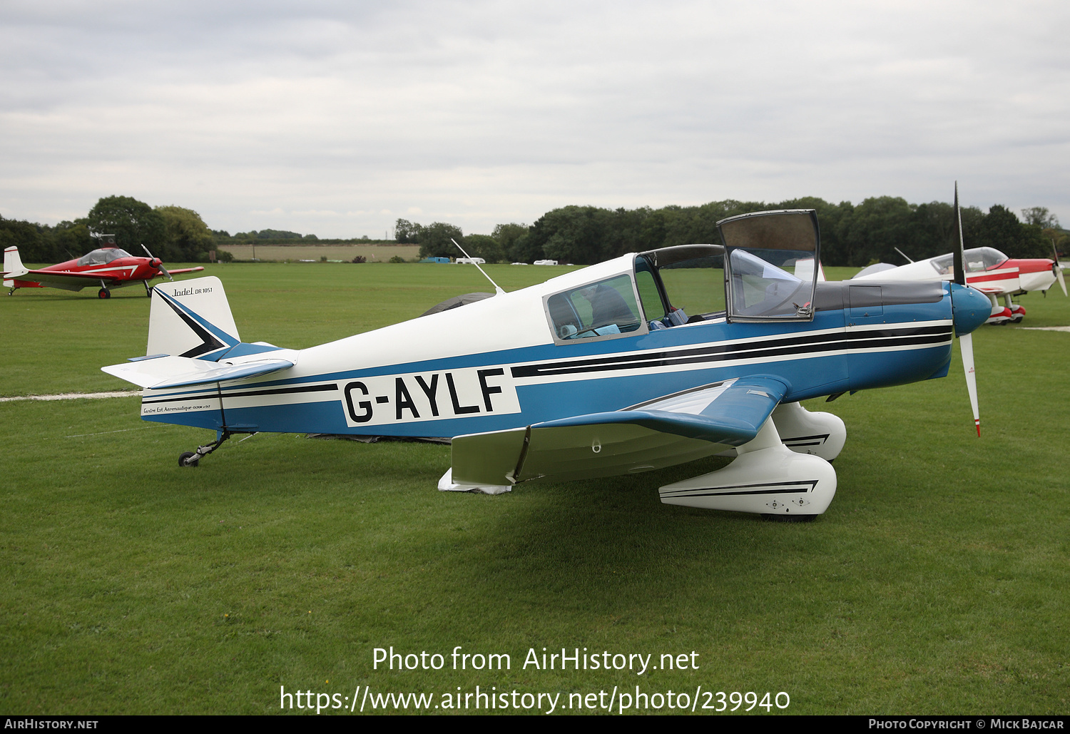 Aircraft Photo of G-AYLF | Jodel DR.1051 Ambassadeur | AirHistory.net #239940