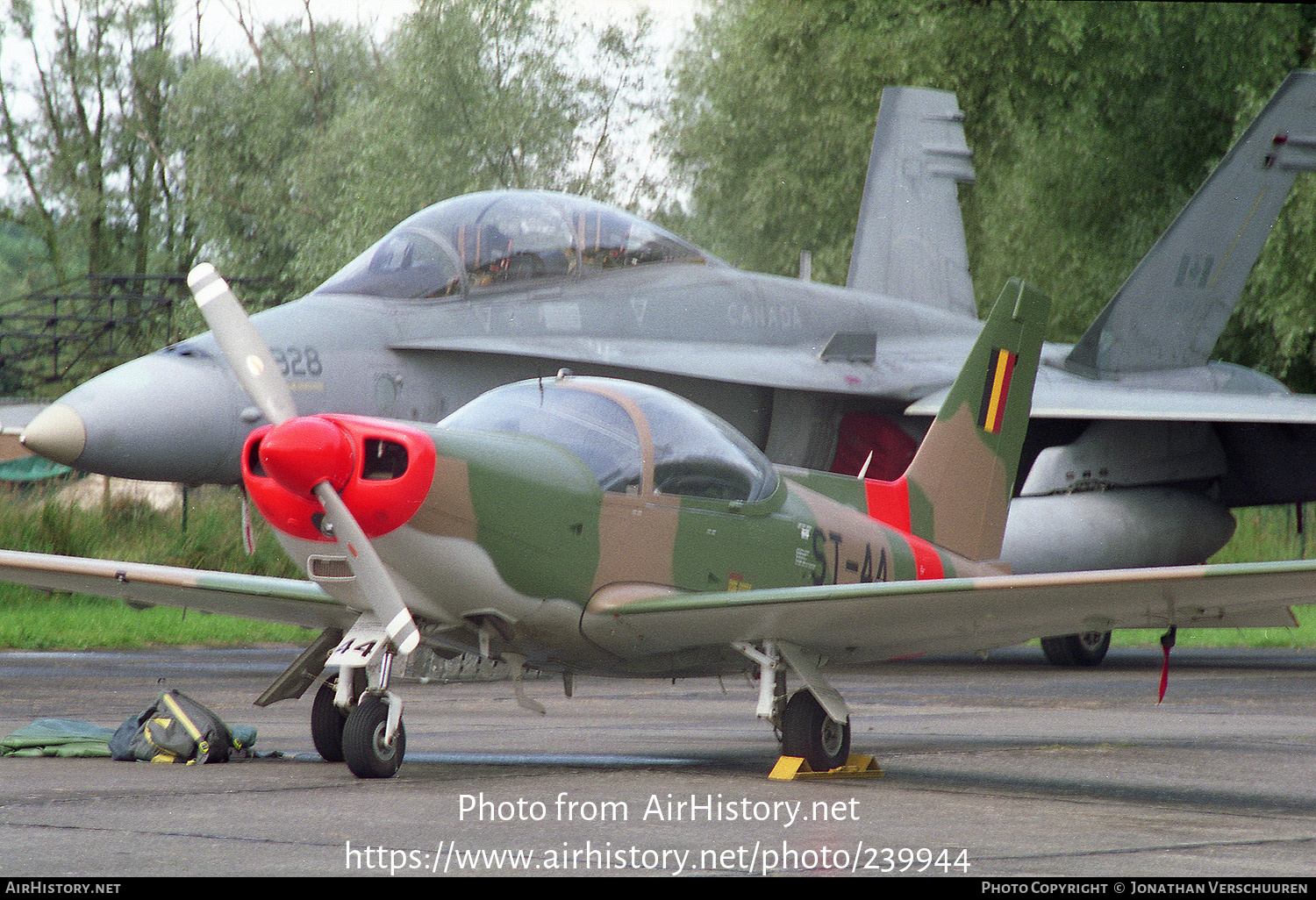 Aircraft Photo of ST44 | SIAI-Marchetti SF-260D | Belgium - Air Force | AirHistory.net #239944