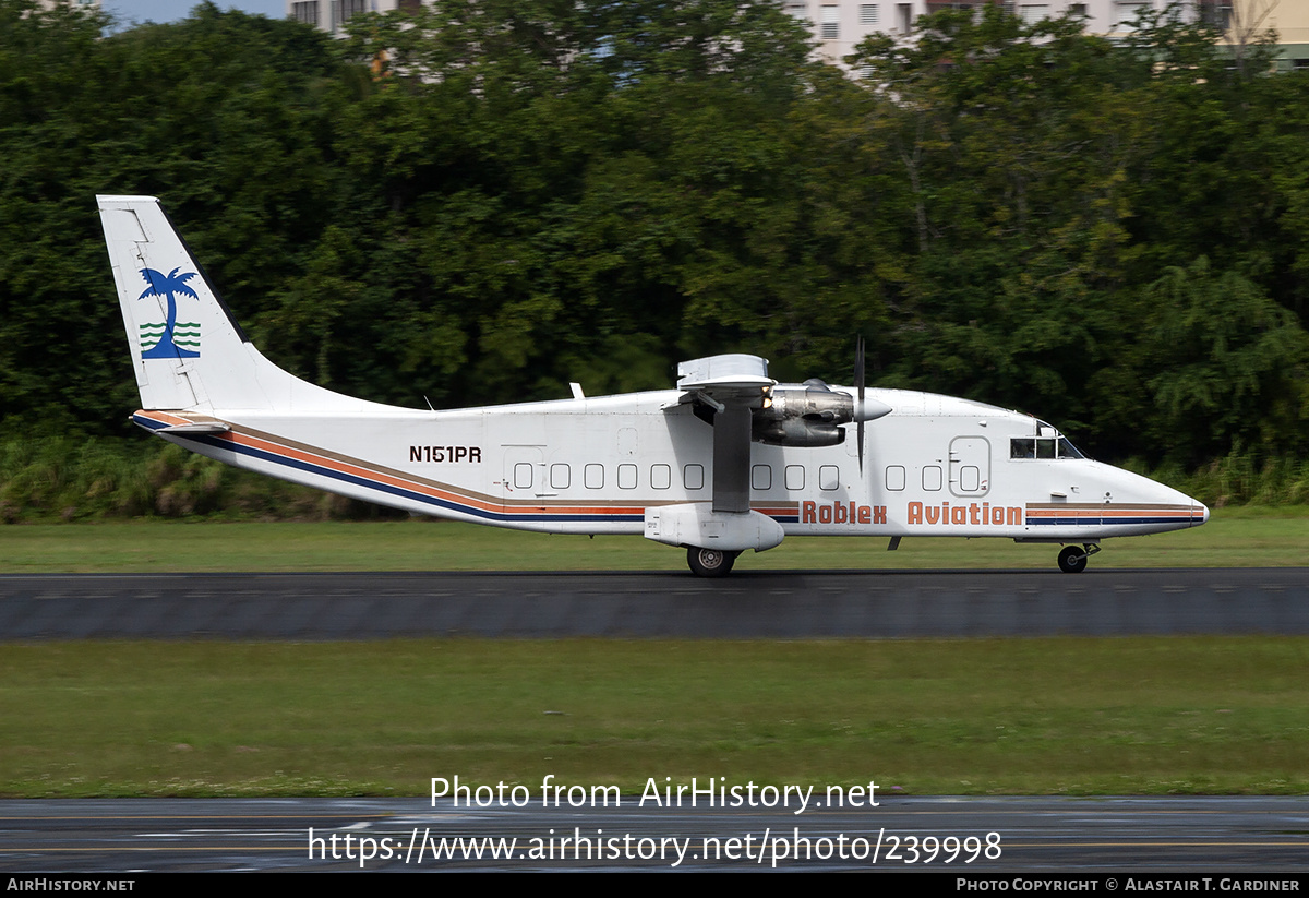 Aircraft Photo of N151PR | Short 360-300 | Roblex Aviation | AirHistory.net #239998