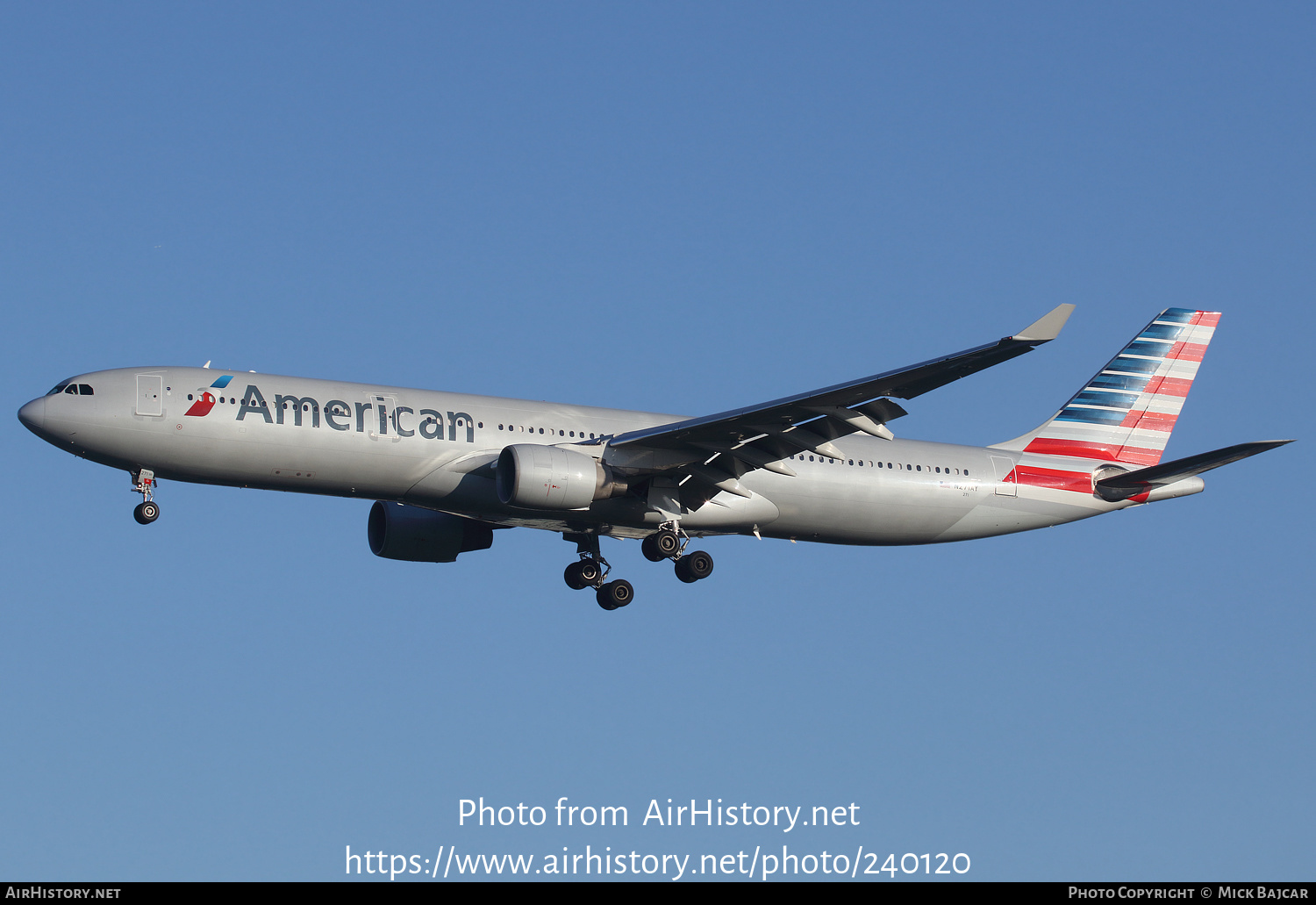 Aircraft Photo of N271AY | Airbus A330-323 | American Airlines | AirHistory.net #240120