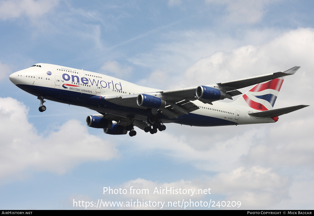 Aircraft Photo of G-CIVL | Boeing 747-436 | British Airways | AirHistory.net #240209